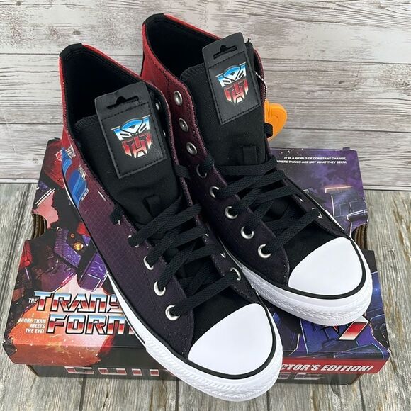 Converse x Transformers Chuck Taylor All Star Autobots Limited Sneaker Size 7.5 - Picture 4 of 16